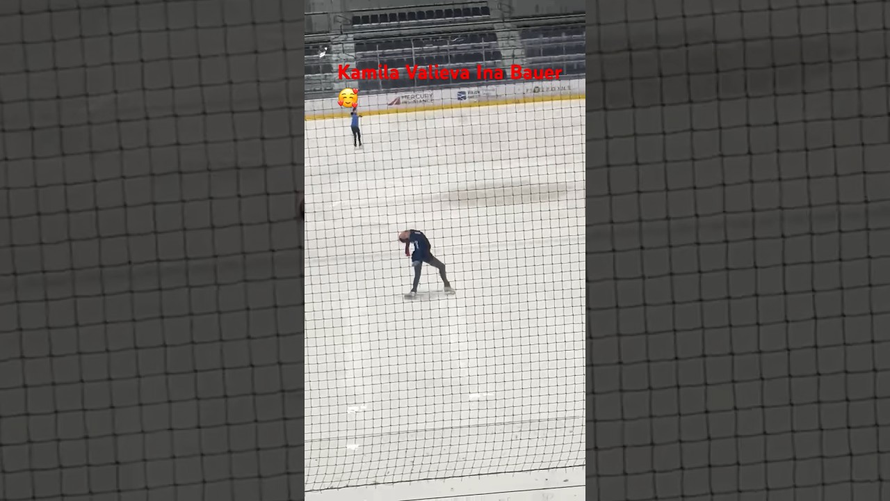 Kamila Valeiva Ina Bauer 🥰 #reinaleeskater