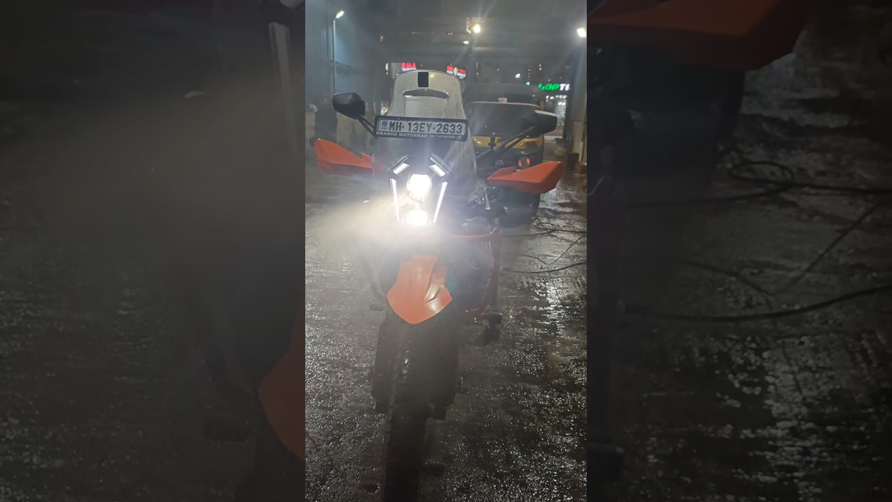Diesel Wash of KTM 390 ADVENTURE X PLUS...