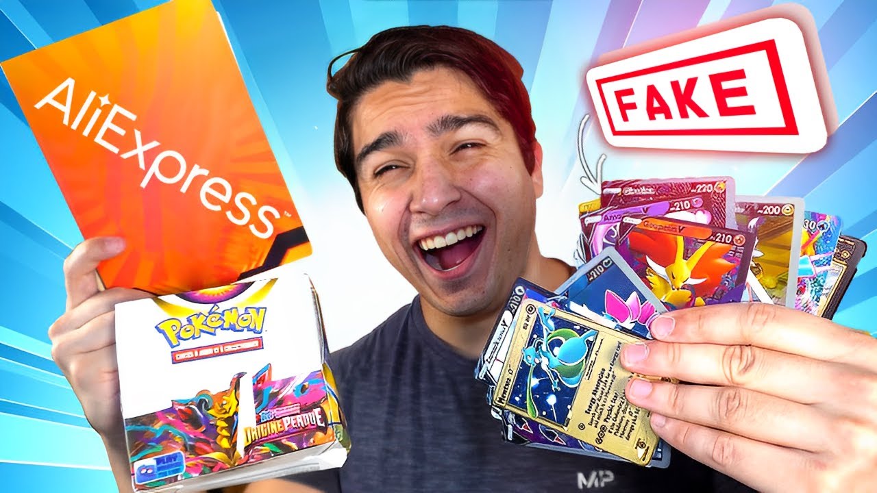 J'AI ACHETÉ DES FAUSSE CARTES POKEMON SUR ALIEXPRESS !
