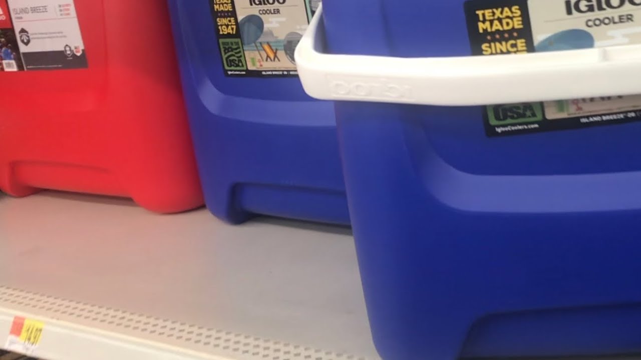COMPARE every cooler at walmart in 3 minutes (see which one I BOUGHT)