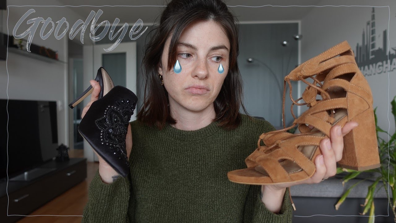 MINIMALIST MIT SCHUHTICK - GEHT DAS? | SCHUHSCHRANK INVENTUR + DECLUTTER