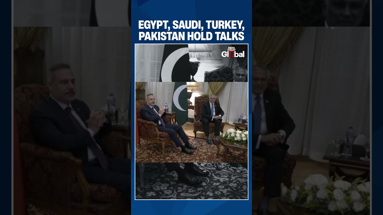 Egypt, Saudi, Turkey and Pakistan Foreign Ministers Meet in Cairo Over Iran Issues