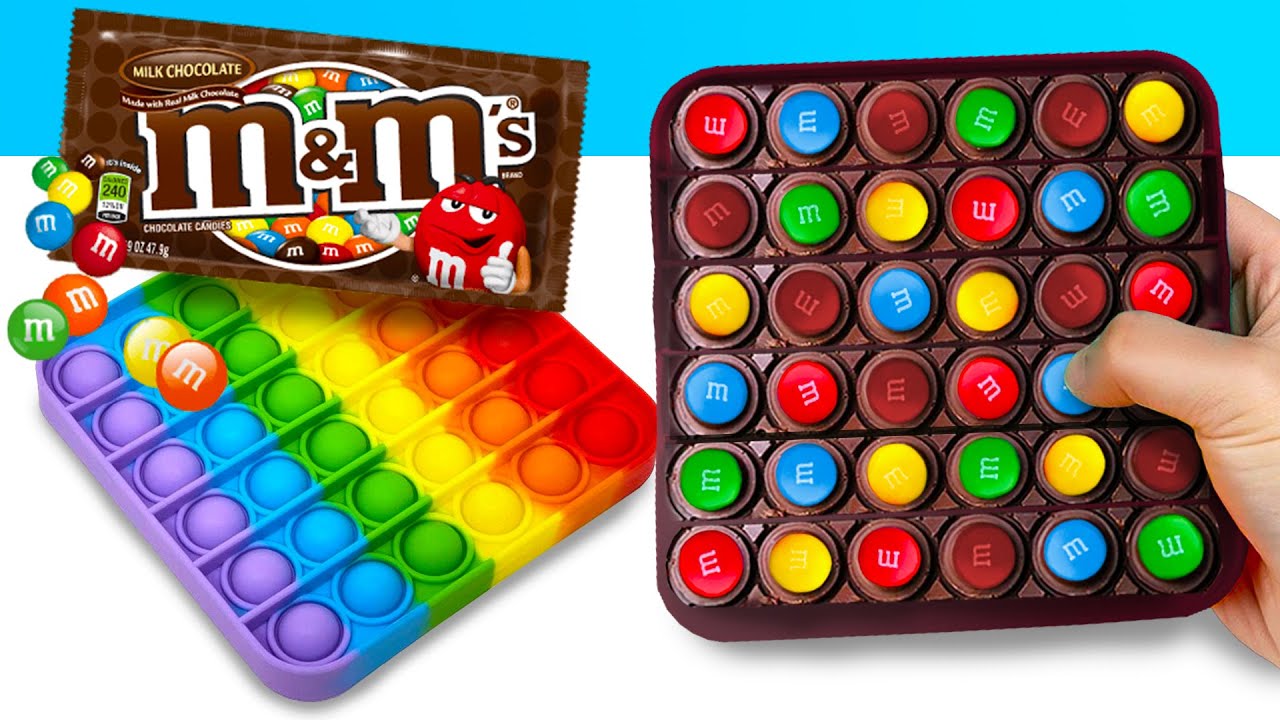 Comment faire un POP IT en chocolat / Expertise des recettes de Tik Tok