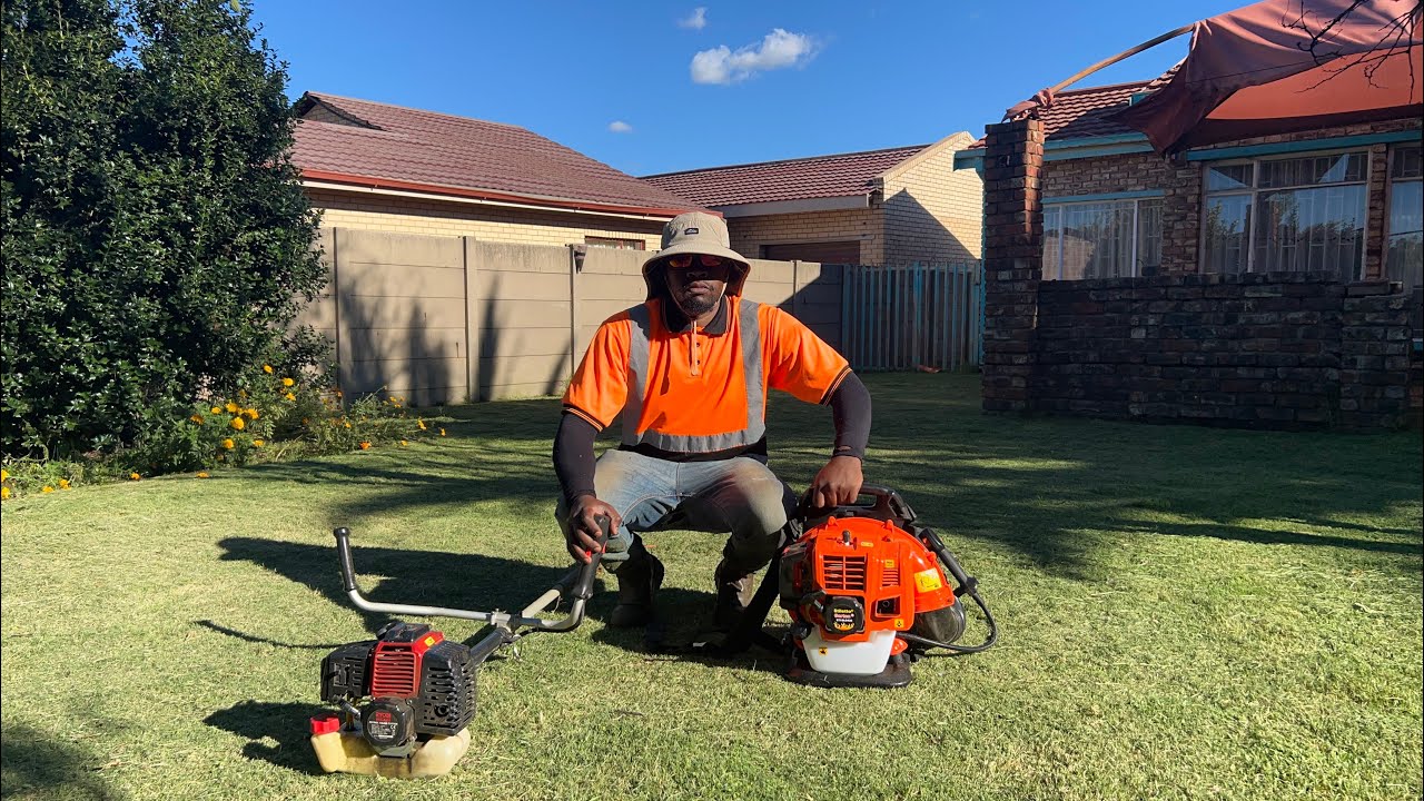 Grass cutting job South Africa | Ep7| CMP Garden Restorations