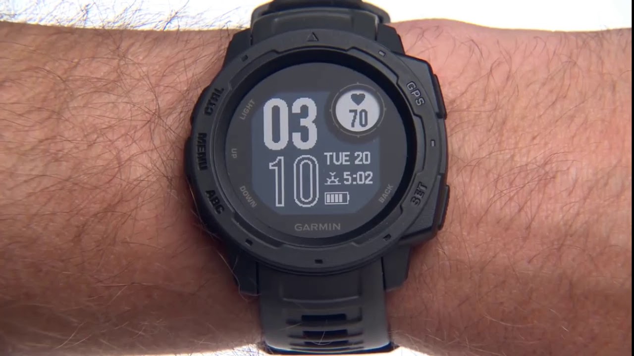 Garmin Instinct - Basic Navigation
