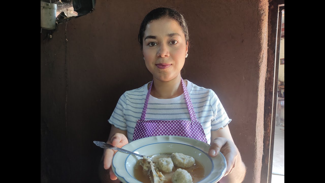 ALBÓNDIGAS DE MASA CON POLLO | estilo Michoacán