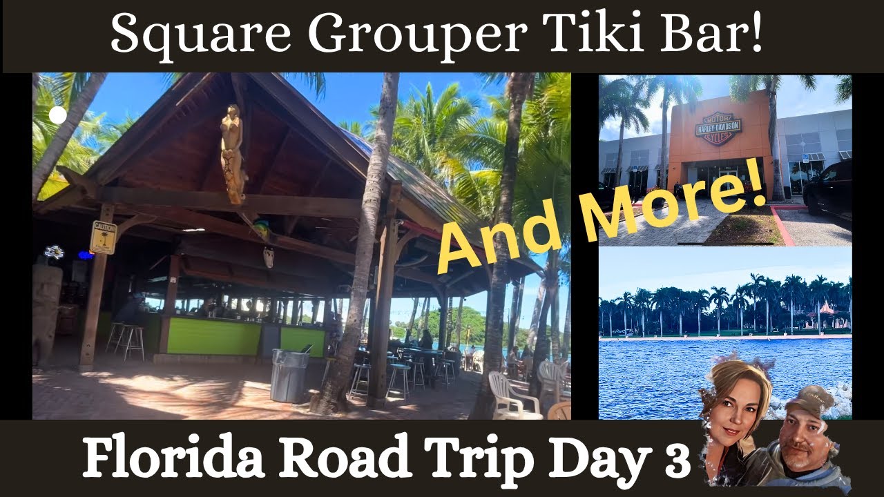 Square Grouper Tiki Bar | Mar-a-Lago | Harley Stores
