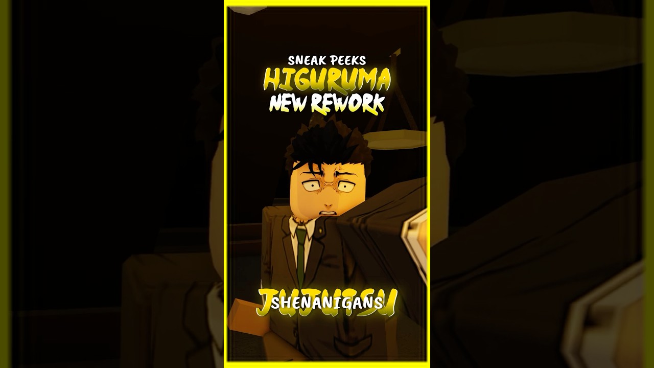 NEW HIGURUMA REWORK IN JJS   #jujutsushenanigans #roblox #jjkgame #jjs #jjk #update