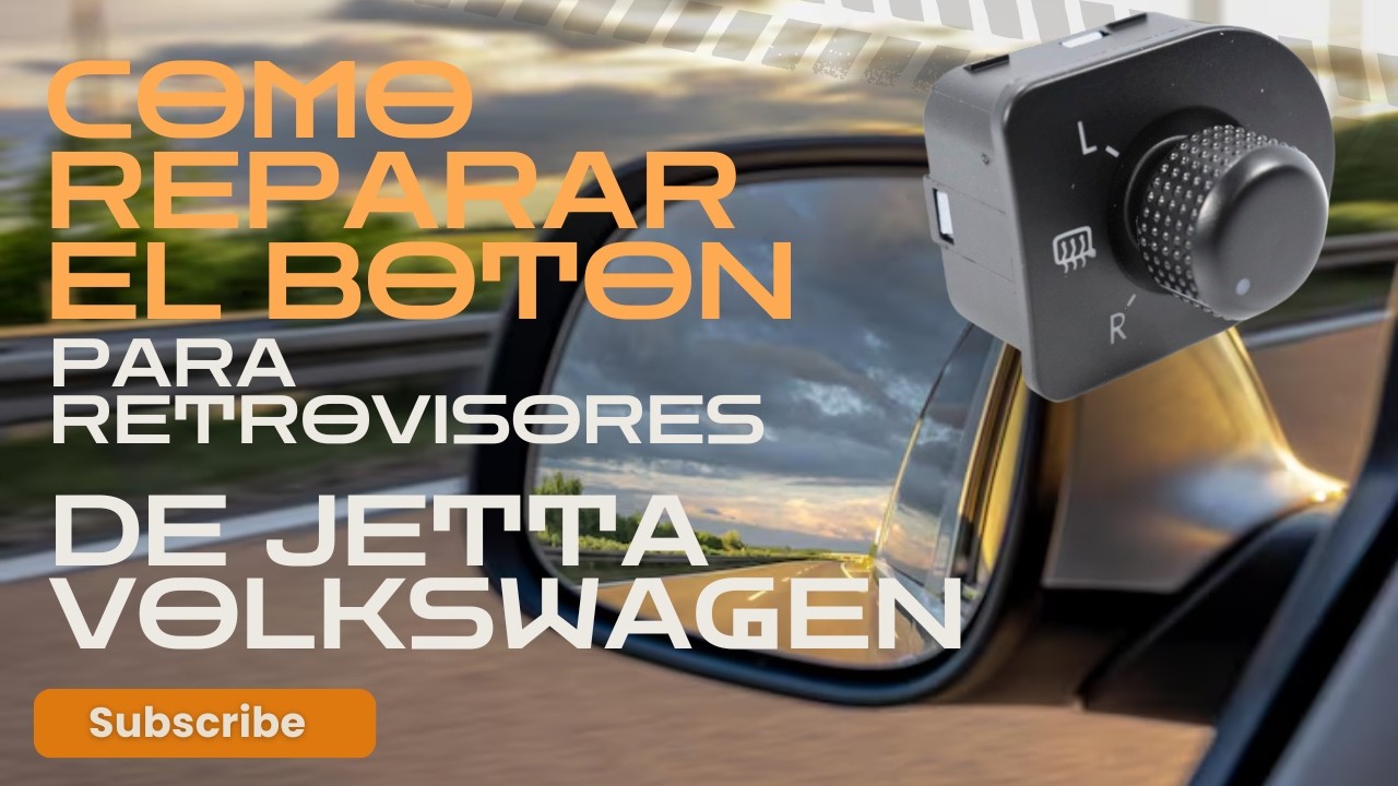 🔧 ¡Así se Cambia el Control de Espejos del Volkswagen Jetta 2005 en 5 Minutos!