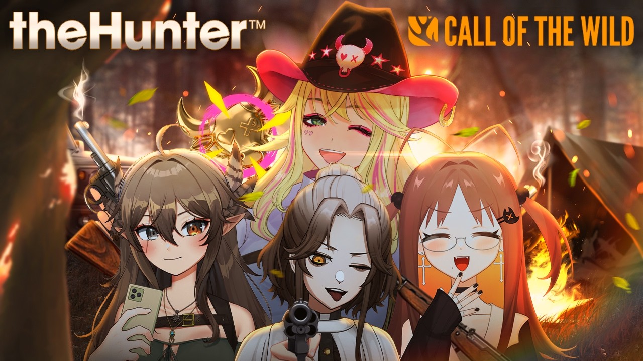 Girls Compete But Have NO Clue What They Are Doing! VTuber thehunter: Call of The Wild Competition