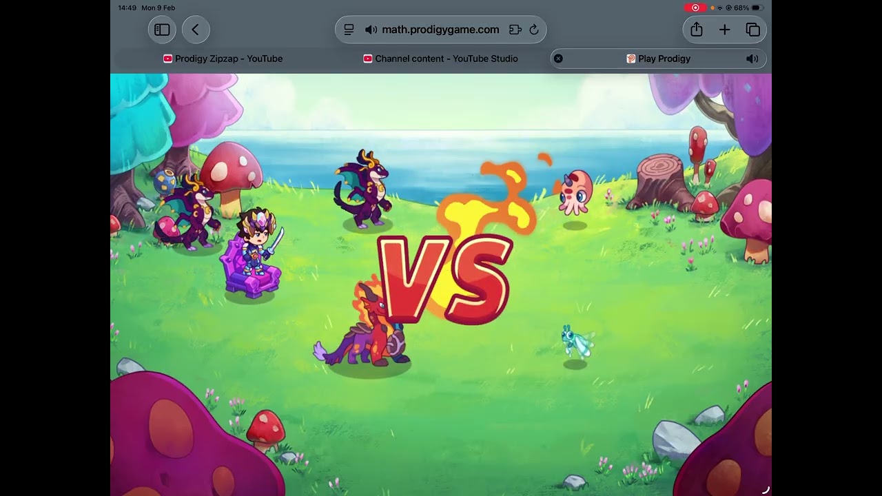 Battling the Physical and Shadow Dragon! |Prodigy Math Game|