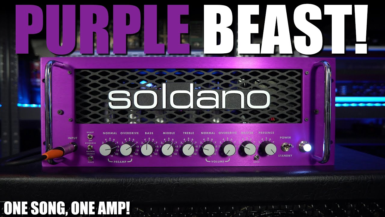 Soldano SLO-100R: an absolutely LEGENDARY amp!