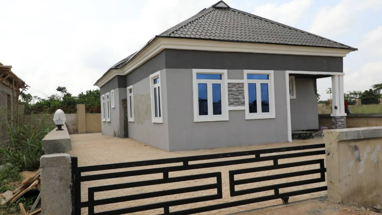 Beautiful 3 Bedroom Fully Detached Bungalow In Happy Life Estate Mowe For N9.5million Only