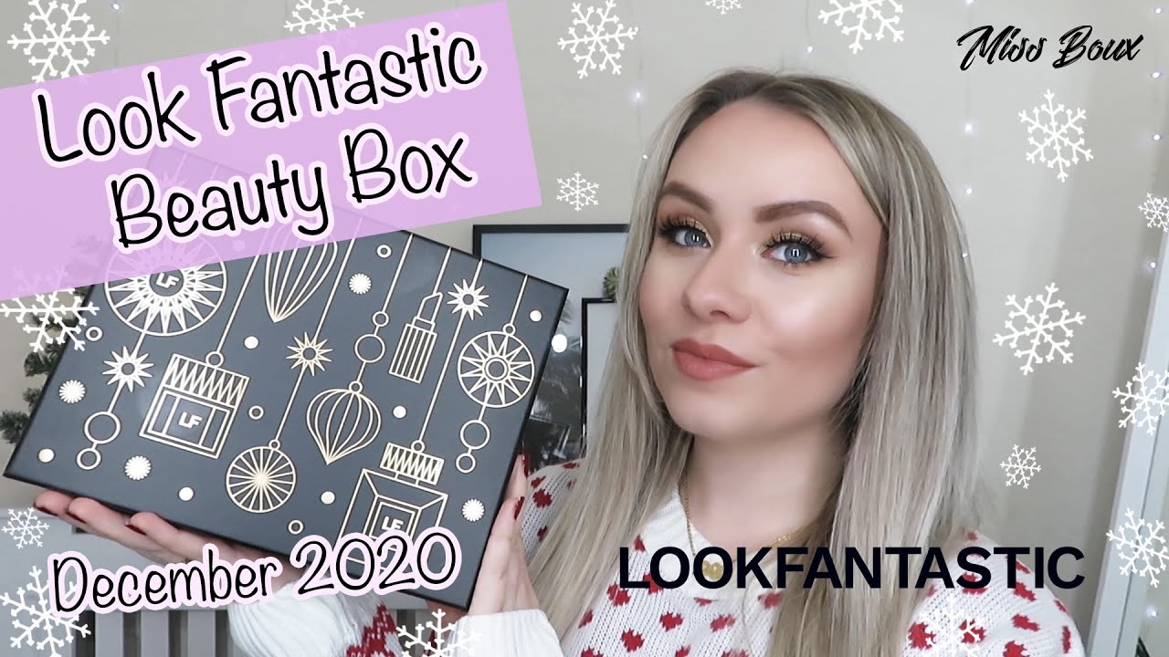 LOOK FANTASTIC BEAUTY BOX DECEMBER 2020 UNBOXING & DISCOUNT CODE