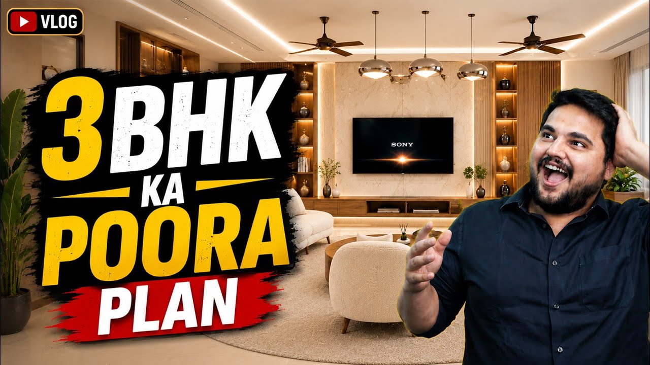 Is 3BHK Ka Pura Interior Kaise Banega? | Interior Coach Site Vlog