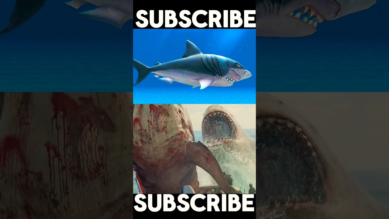 ALL SHARK IN REAL LIFE - HUNGRY SHARK EVOLUTION #shorts