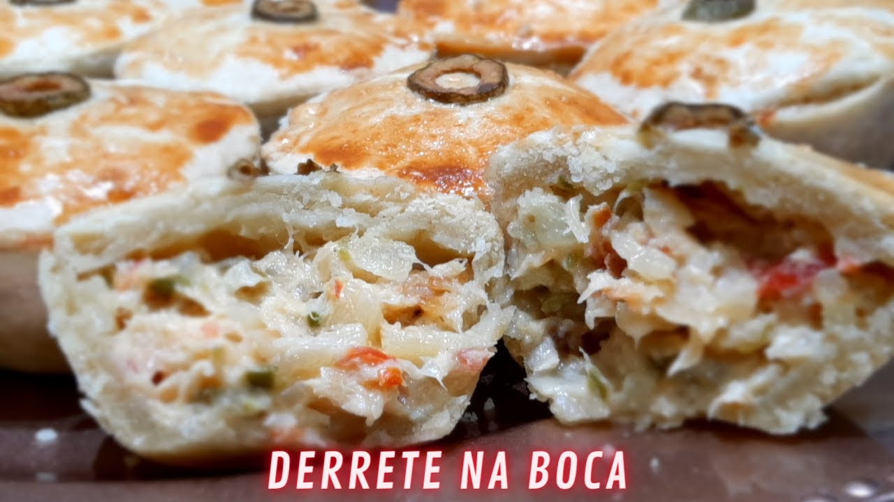 EMPADINHA DE BACALHAU SUPER RECHEADA