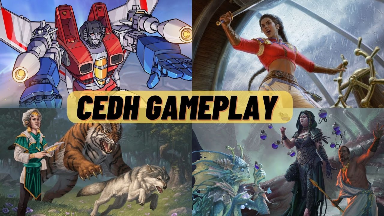 Mono black Starscream vs Sisay vs Rocco vs Kess cEDH gameplay