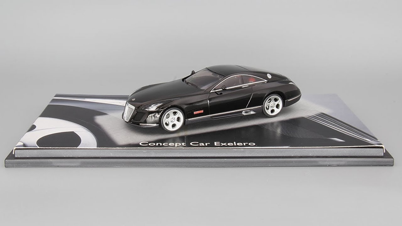 Maybach Exelero Concept || Schuco Limited Edition || Масштабная модель автомобиля 1:43