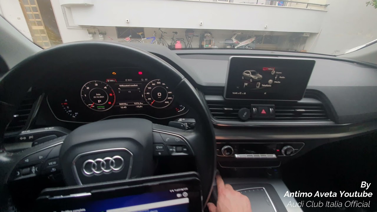 Audi Q5 Fy Intera Video Codifica ObdEleven: Cambio Grafica Virtual Cockpit Q5 /SQ5 /RsQ5