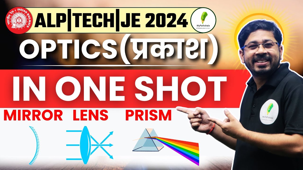 Physics Paid Class फ्री में! Railway Science Class For RRB JE / ALP & Tech / Group D | Optics I
