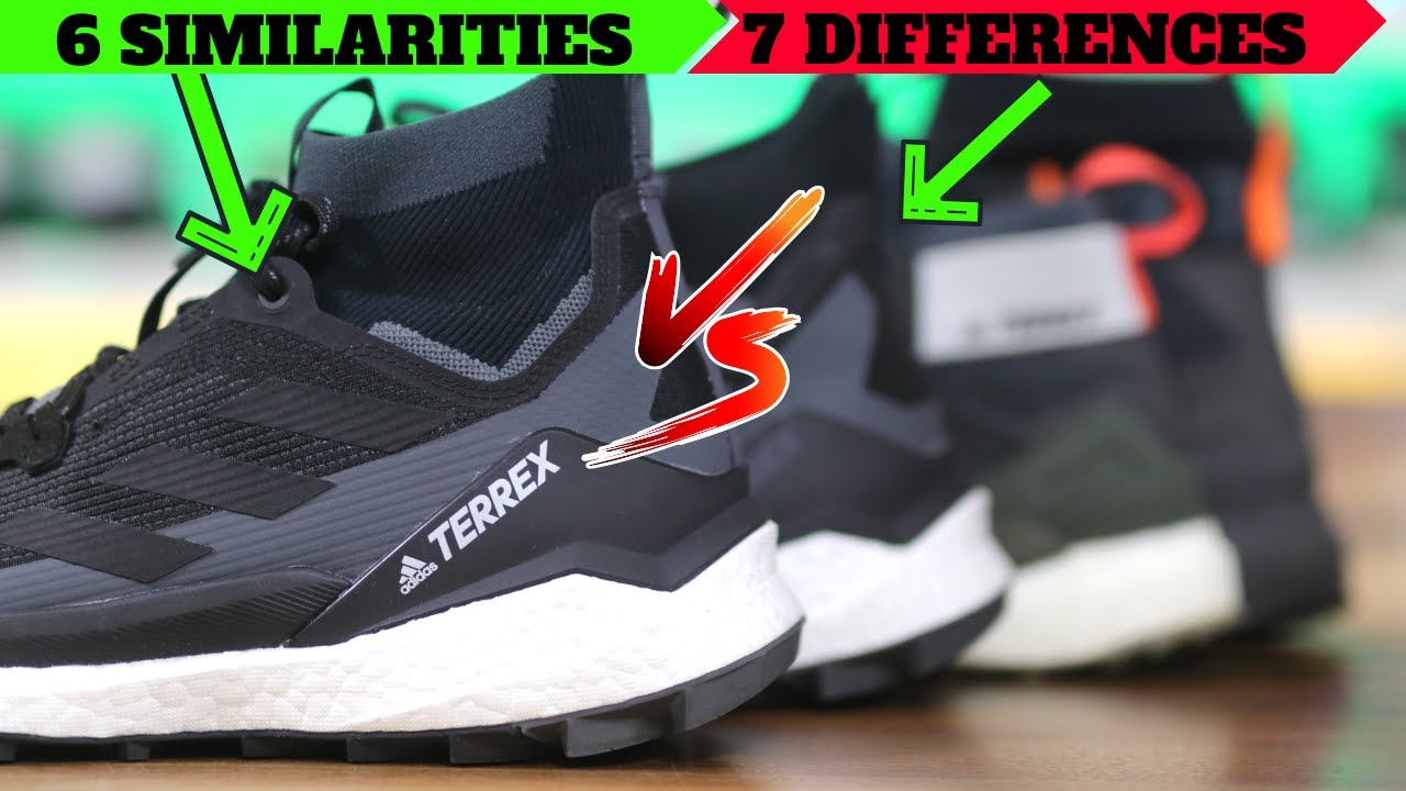 adidas Terrex Free Hiker 2 против Free Hiker 2 Gore-Tex