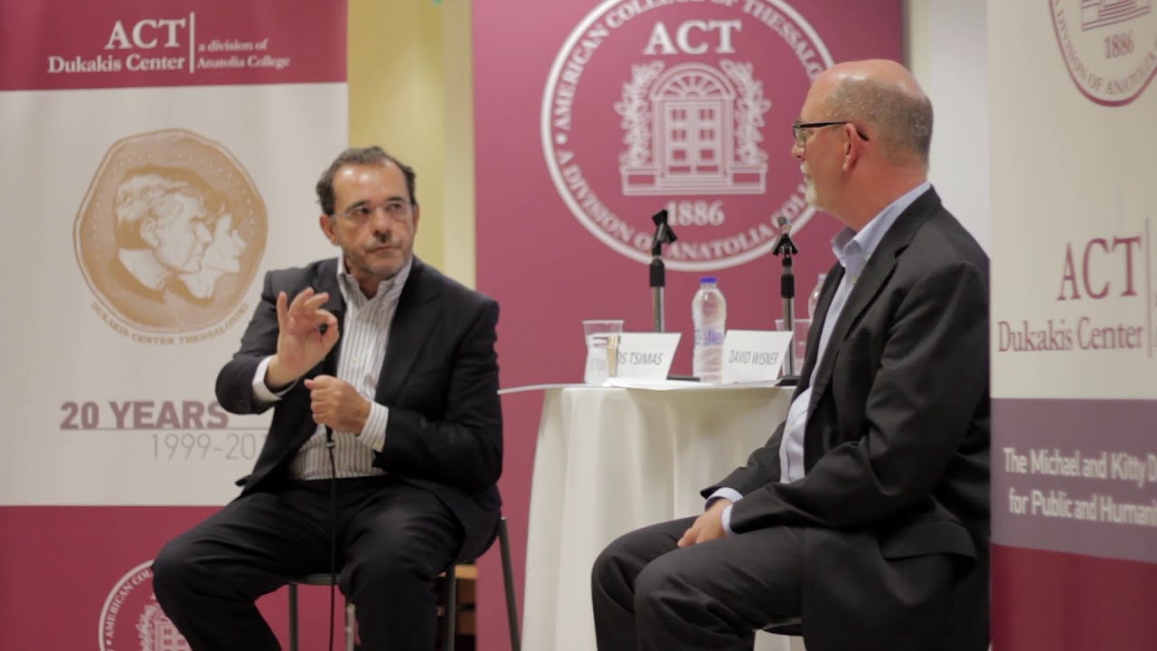 When Michael Dukakis Ran for President: An Evening with Pavlos Tsimas