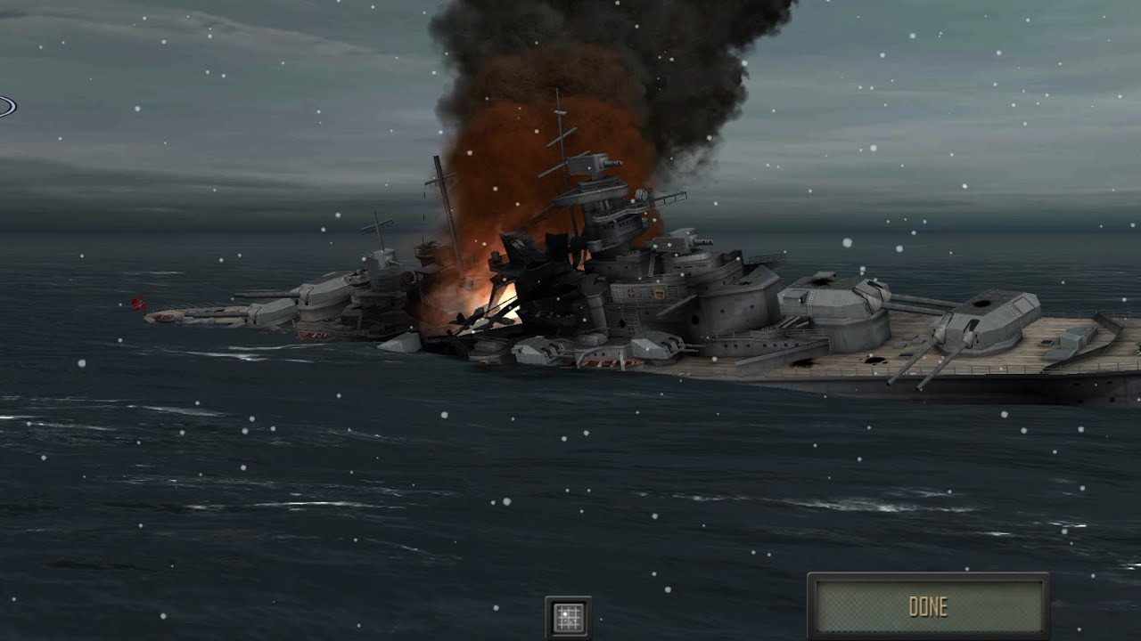 Atlantic Fleet:- A long range battle between Kms Bismarck vs Queen Elizabeth 