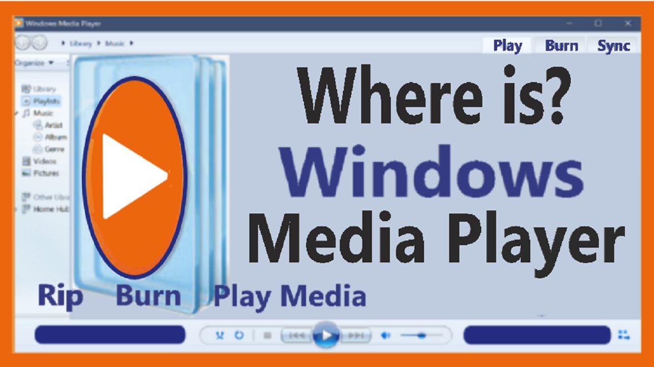 Где находится Windows Media Player с функцией копирования и записи? Узнайте! Windows 10/11.