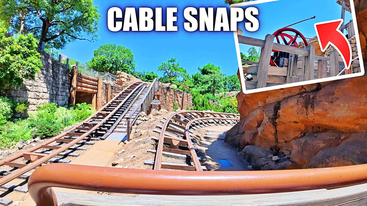 Big Grizzly Mountain Runaway Mine Cars - Onride / POV - Hong Kong Disneyland 2025