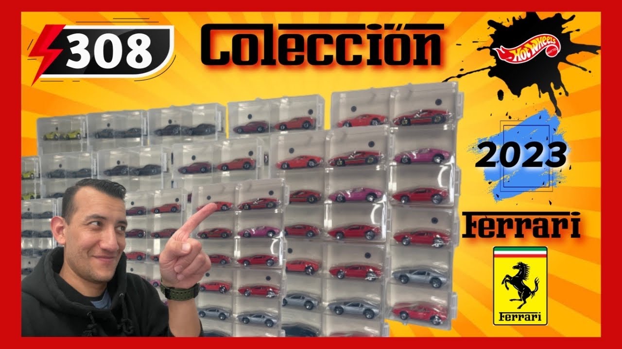 C&oacute;mo ORGANIZAR t&uacute; COLECCI&Oacute;N ?🔥 Hot Wheels FERRARI Colecci&oacute;n 308 VARIANTES #hhw247 ORGANIZADOR