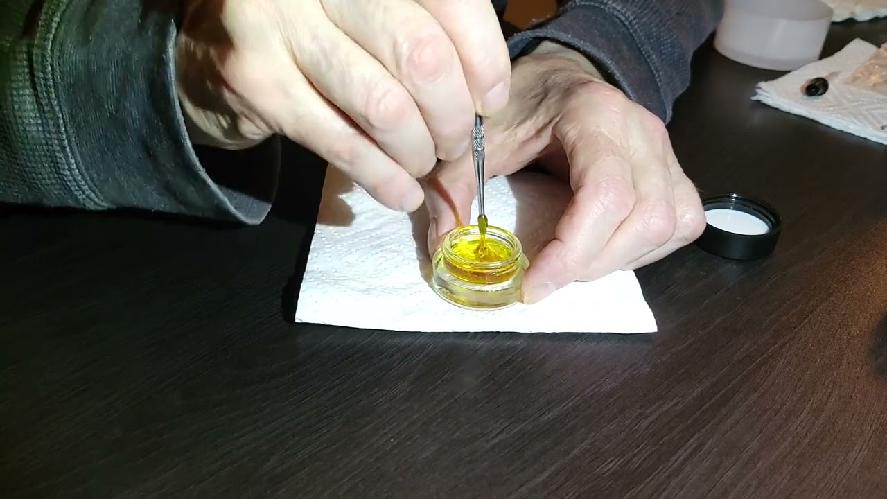 Adding 2 different terpenes to concentrate to make a custom flavor