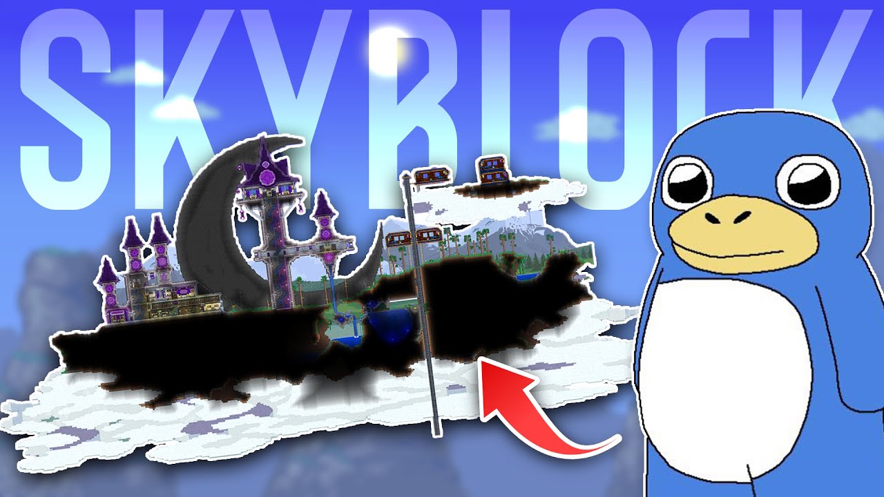 Terraria, But It's The NEW Skyblock
