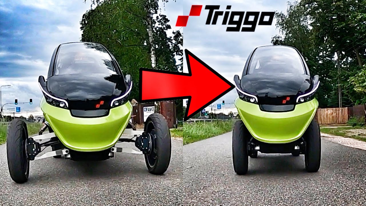 TRIGGO - First Experience - The Variable Width Drive-by-Wire Tilting Electric Vehicle of the FUTURE