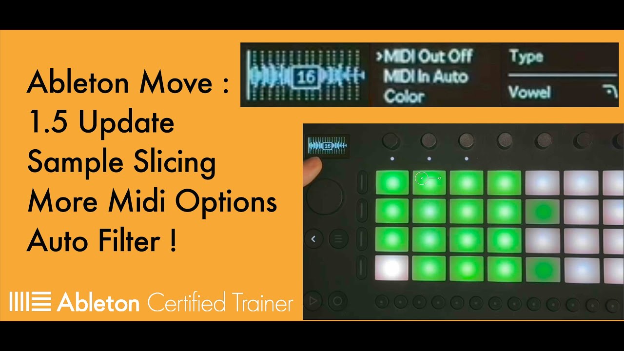 Скоро появятся новые функции Ableton Move 1.5, которые обязательно стоит увидеть