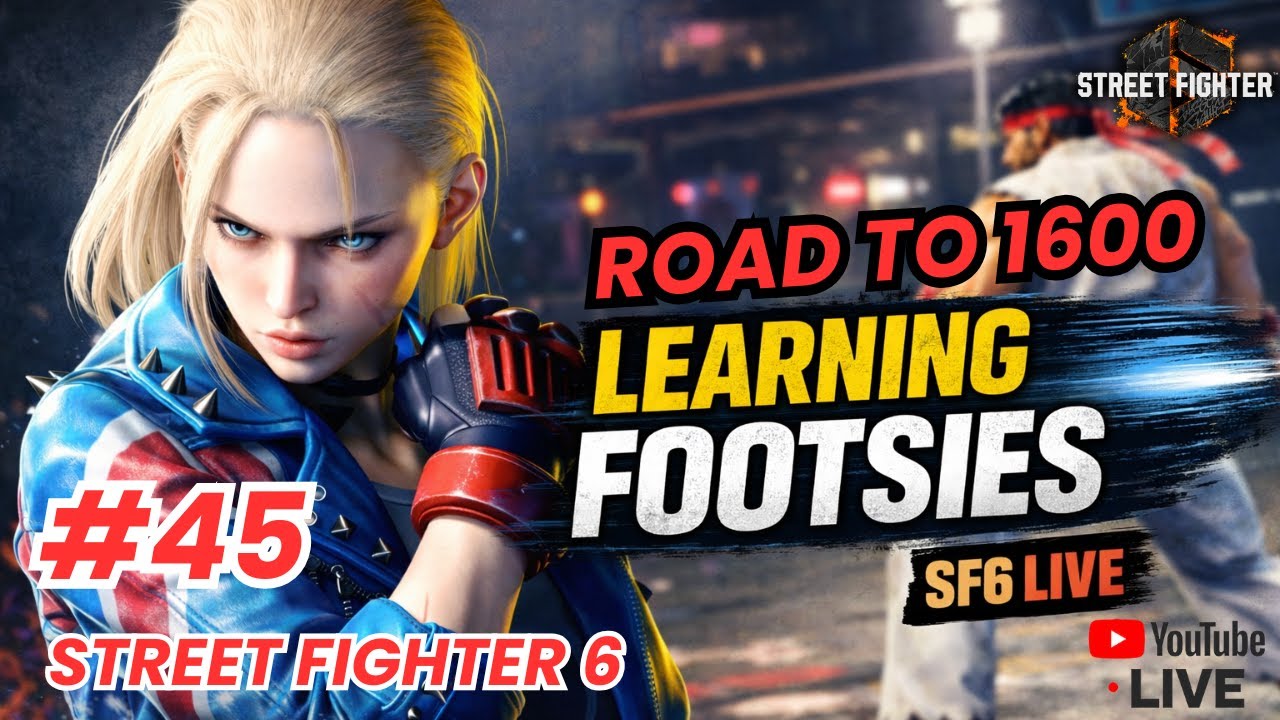 Can I get good with Cammy?? | Street Fighter 6 Ranked Grind LIVE #45