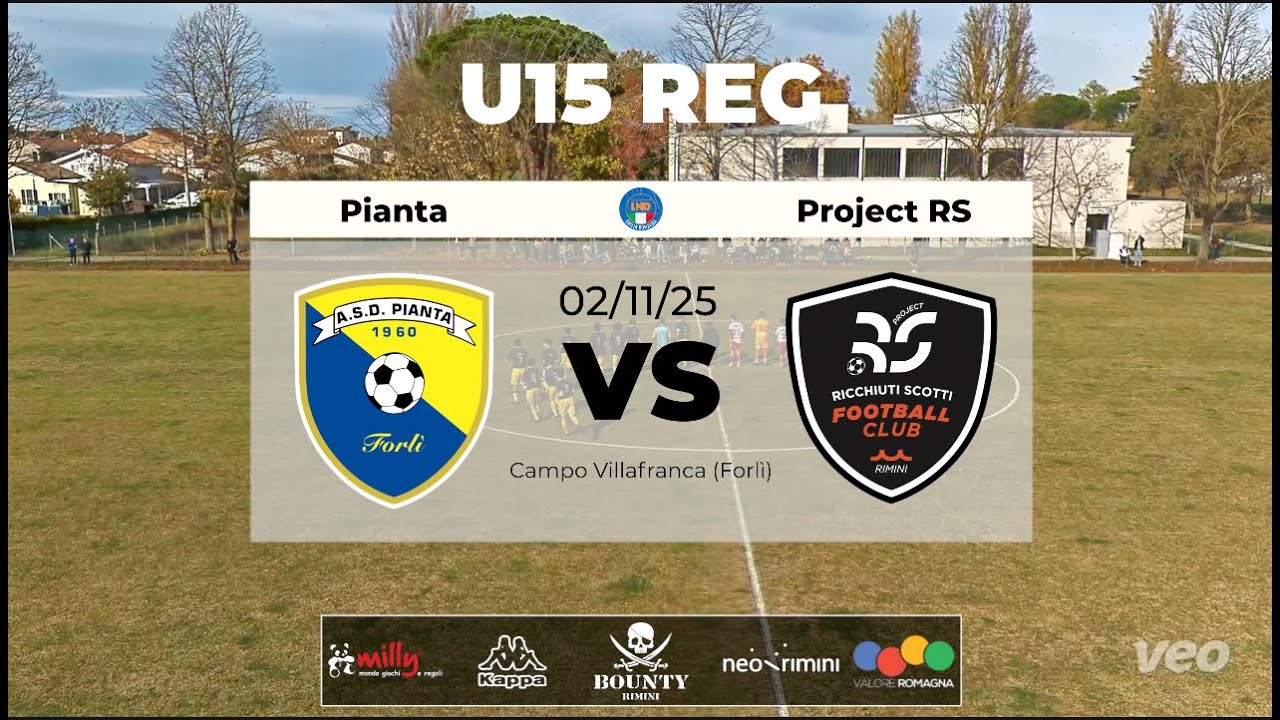 U15 Reg - Pianta - Project RS (Highlights)