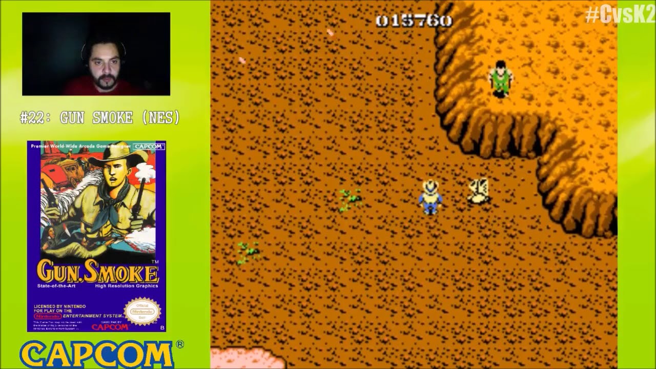 CAPCOM VS KONAMI 2.0: Gun Smoke (NES) - Full Playthrough