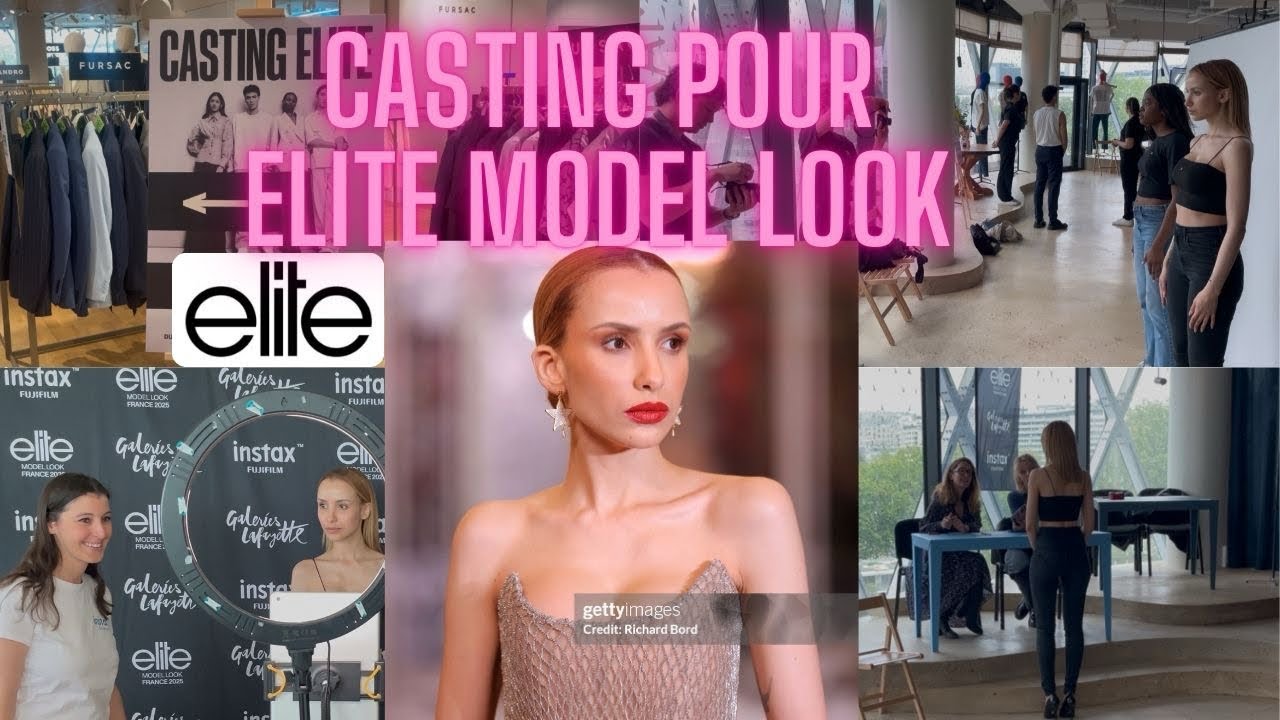 🎬 CASTING ELITE MODEL LOOK 🔥⭐️ - VLOG D'UNE JOURNÉE À PARIS
