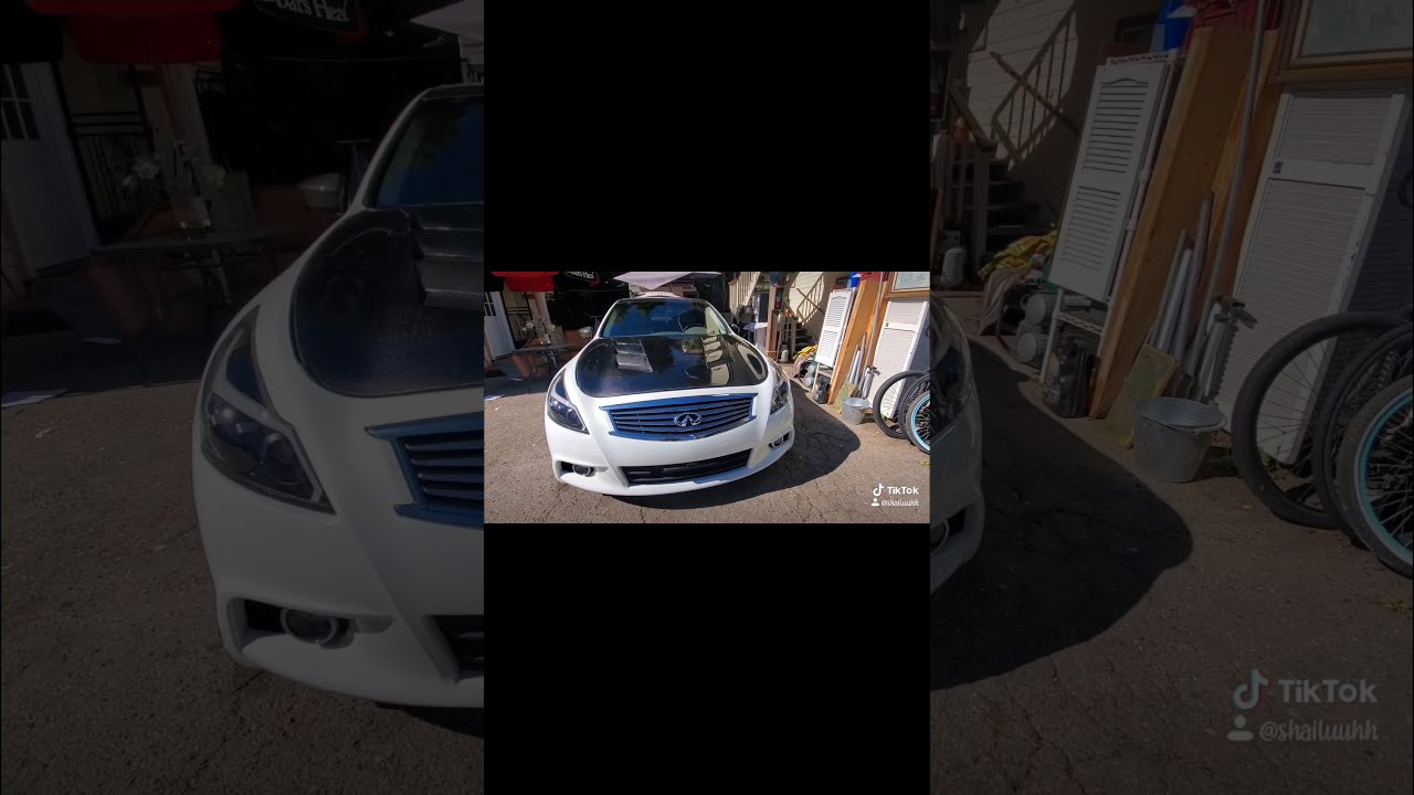 Building Our Infiniti G37. . . .White Shadow 😍 #g37nation #infinitig37