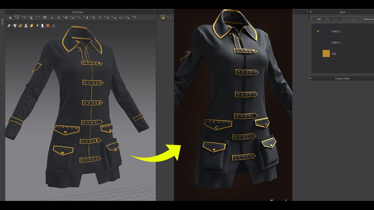 How to Design a Coat in Marvelous Designer (Step-by-Step)
