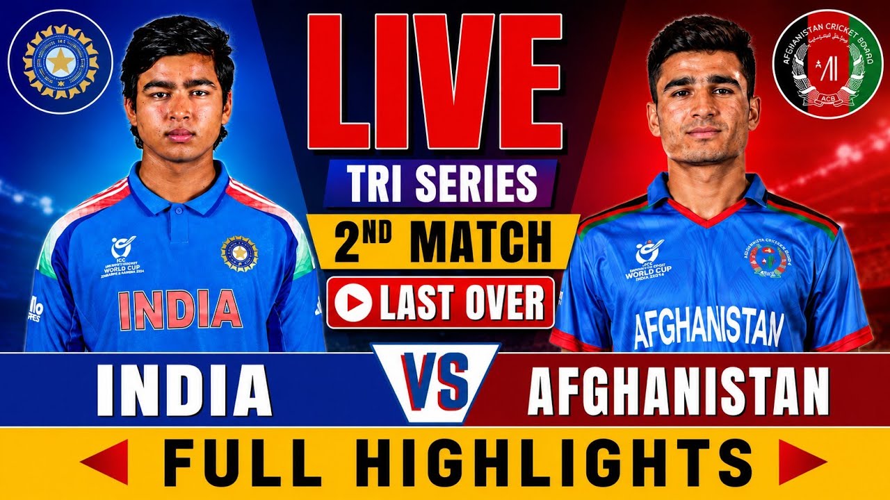 India vs Afghanistan Last Over Full Highlights | IND A vs AFG A Last Overs Full Highlights |GAMEPLAY