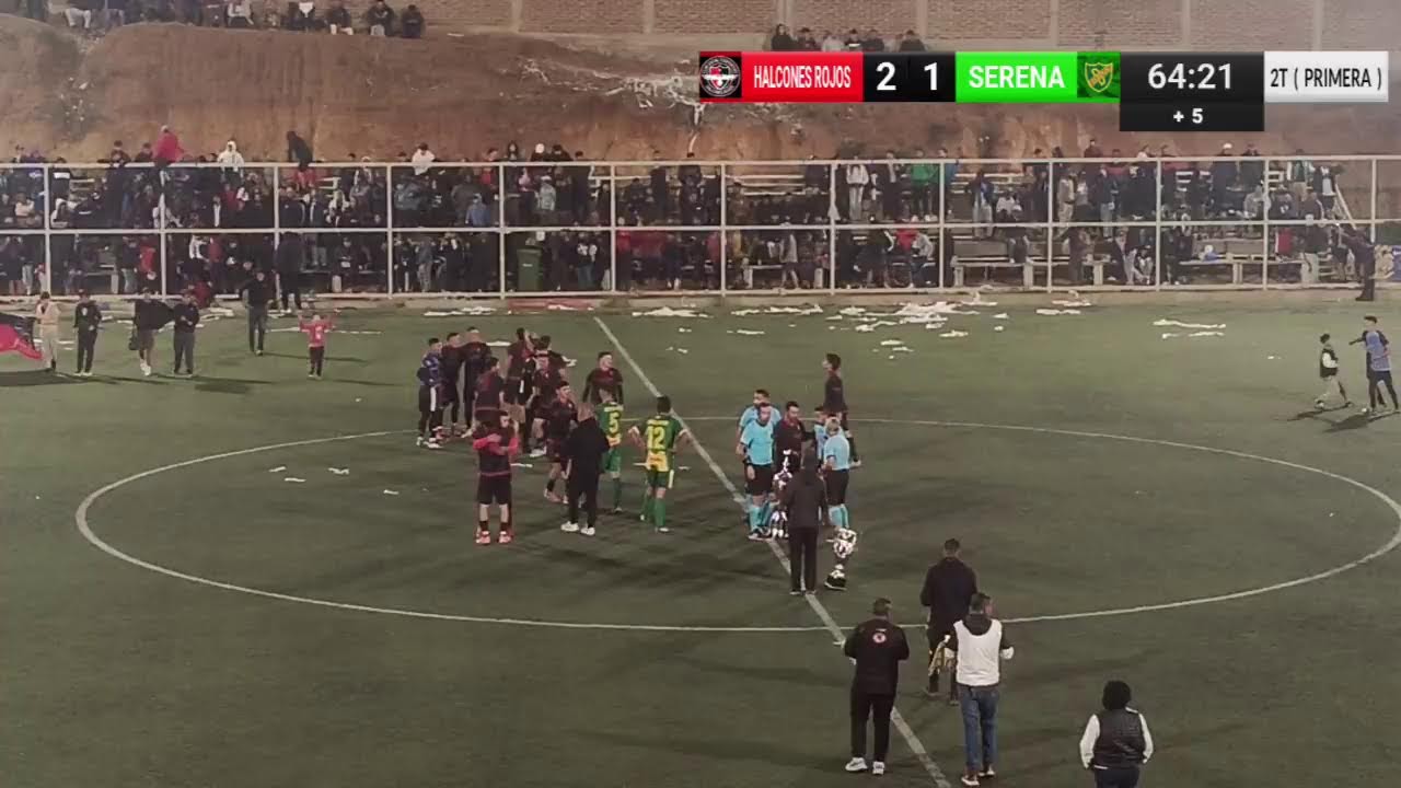 HALCONES ROJO VS SERENA ⚽️FINAL COMUNAL 🏆 2026 👏PRIMERA ADULTO🤯Viña De Mar 