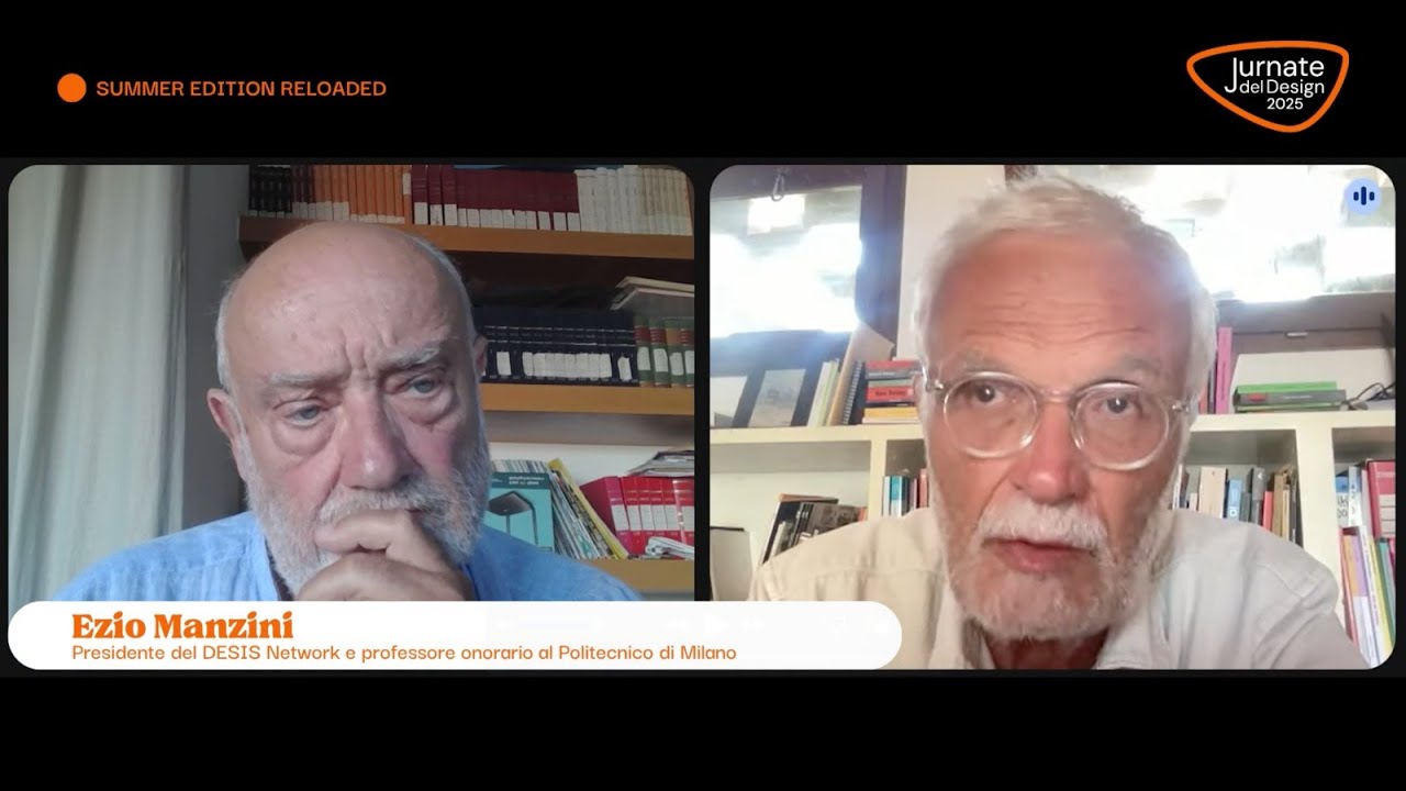 Summer Edition Reloaded. Ezio Manzini: «Il Design a servizio di Innovazione sociale e sostenibilità»