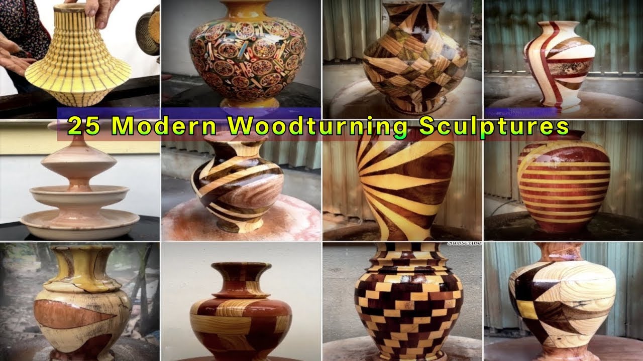The Future of Lathe Art 25 Modern Woodturning Sculptures