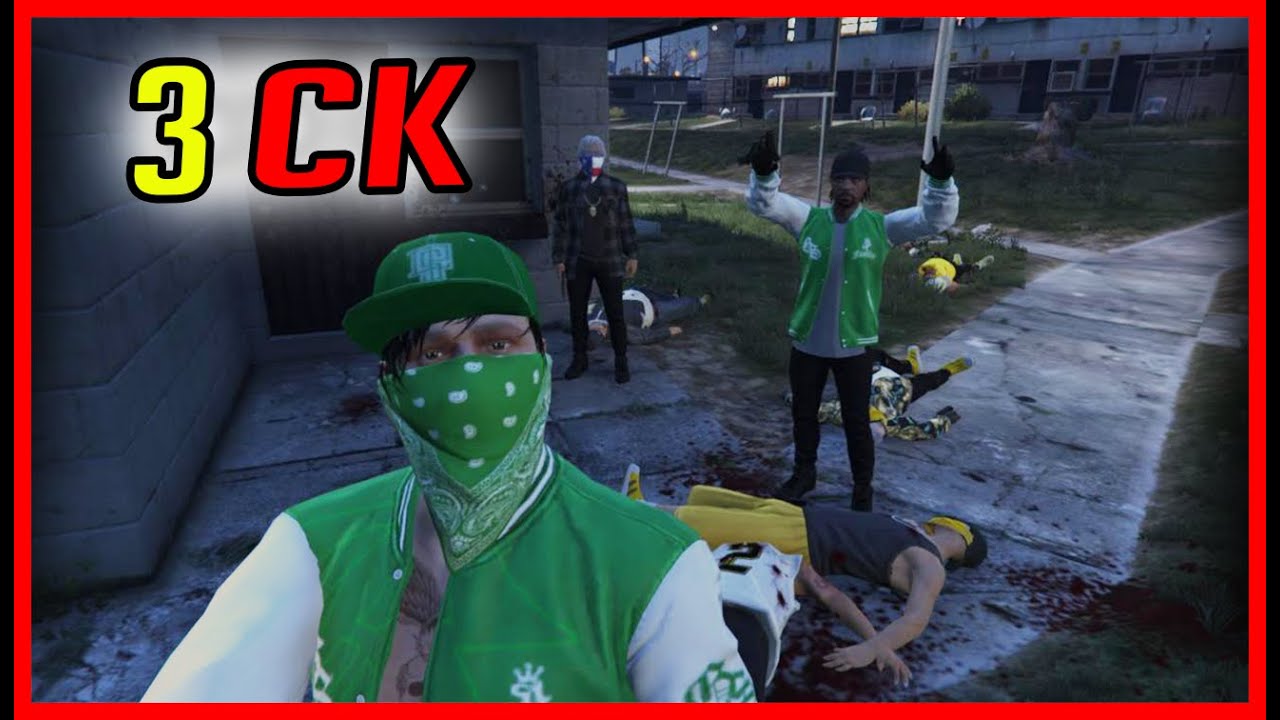 3 CK! GSF VAGOS'LARI İNFAZ EDİYOR - GTA 5 RP(VORP)