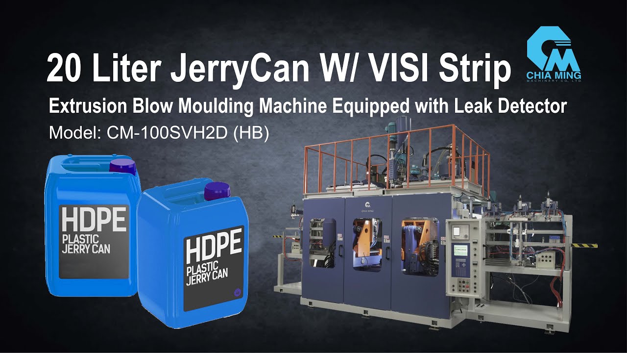 Blow Moulding Machine for 20 liters Jerry Can | CM-100SVH2D(HB) | Chia Ming