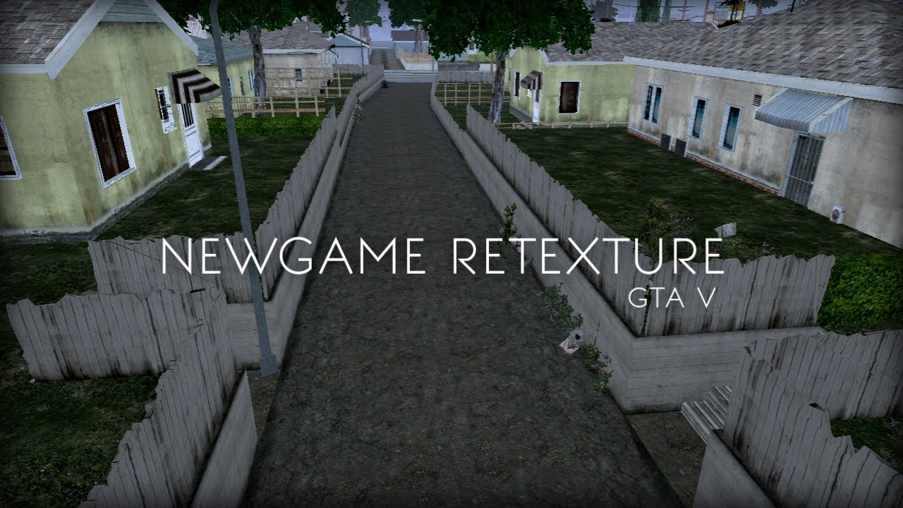 GTA SA Newgame Retexture GTA V | gta sa modpack gta v