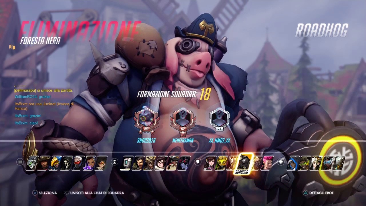 DELIRIO APOCALITTICO SU OVERWATCH EROI MISTERIOSI W/Gianasdrubale
