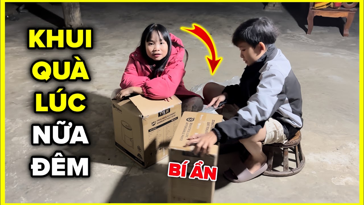 Đầu Bếp Tí Hon & Bé Hạt Tiêu Bất Ngờ Mở Thùng Quà Bí Ẩn Lúc Nửa Đêm - Hồi Hộp Tới Phút Cuối